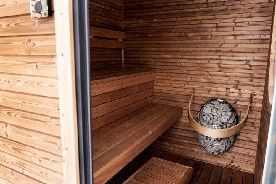 Suomalainen puinen sauna